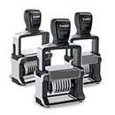 Carimbos linha Professional numeradores com texto variado